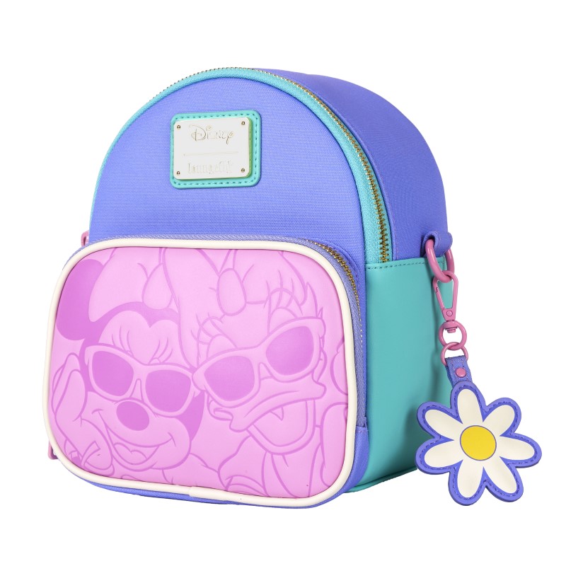 Disney Loungefly Mini Sac A Dos Convertible Daisy Duck & Minnie Mouse