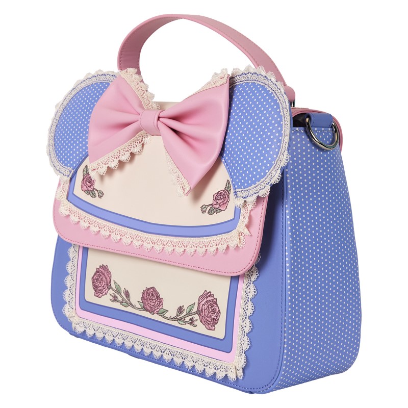 Disney Loungefly Sac A Main Minnie Floral And Lace Ears