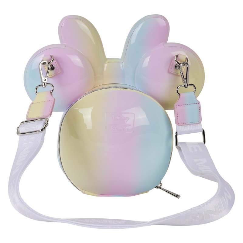 Disney Loungefly Minnie Mouse Tie Dye Molded Crossbody Bag