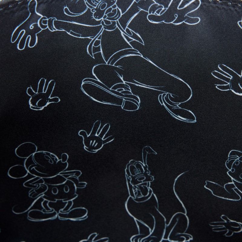 Disney Loungefly Sac A Main Mickey Mouse Sketched