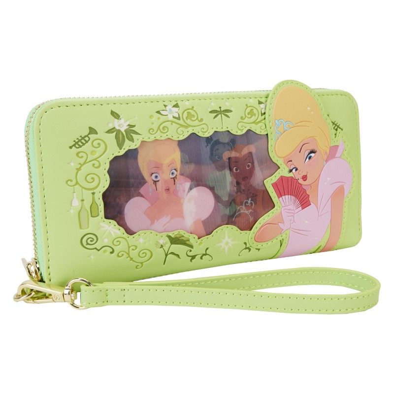 Disney Loungefly Portefeuille Princess And The Frog Tiana Lenticular
