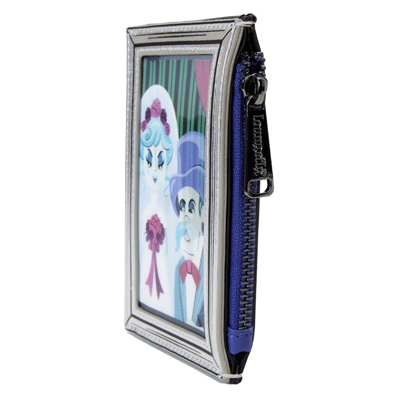 Disney Loungefly Porte Carte Haunted Mansion Black Widow Bride