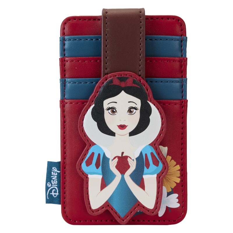Disney Loungefly Porte Carte Blanche Neige Snow White Classic Apple