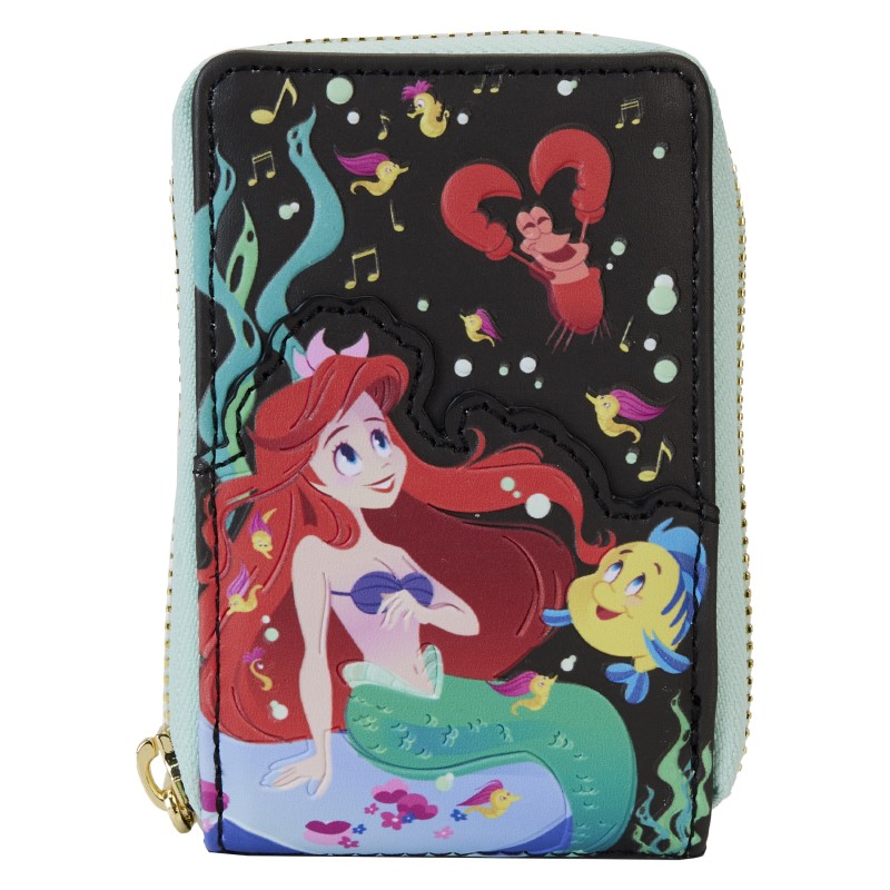 Disney Loungefly Portefeuille Little Mermaid Petite Sirene 35Th Anniv