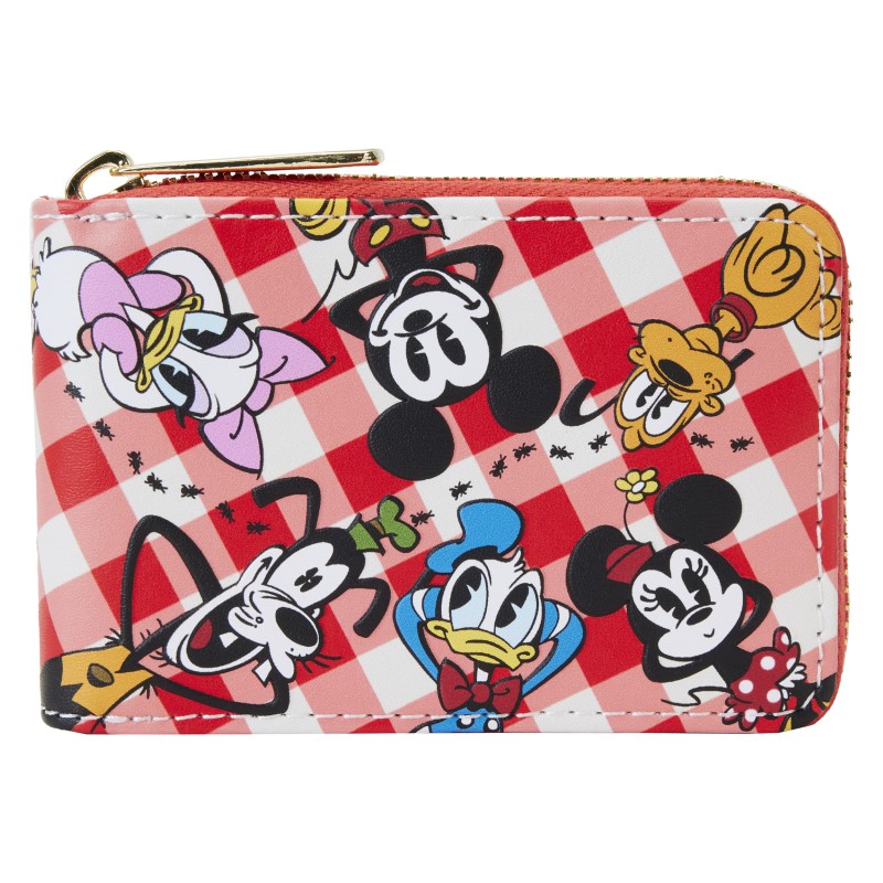 Disney Loungefly Portefeuille Mickey And Friends Picnic