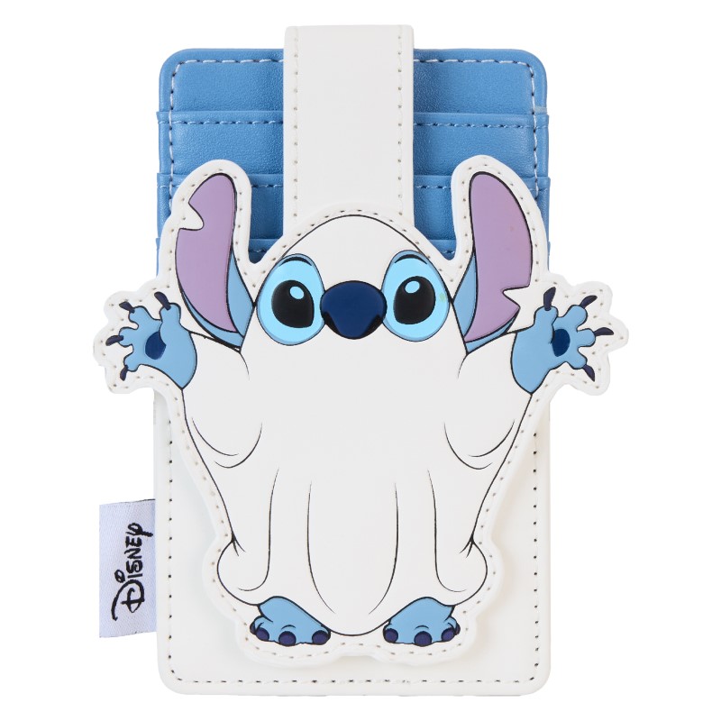 Disney  Loungefly Porte Carte Stitch Ghost 