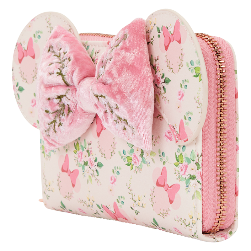 Disney Loungefly Portefeuille Minnie Mouse Floral