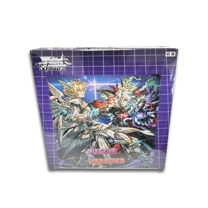 Weiss Schwarz TCG Puzzle & Dragons Display 16 Boosters 9 Cartes