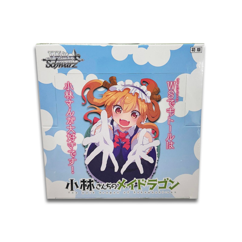 Weiss Schwarz TCG Miss Kobayashi Dragon Maid Display 16 Boosters 9 Cartes