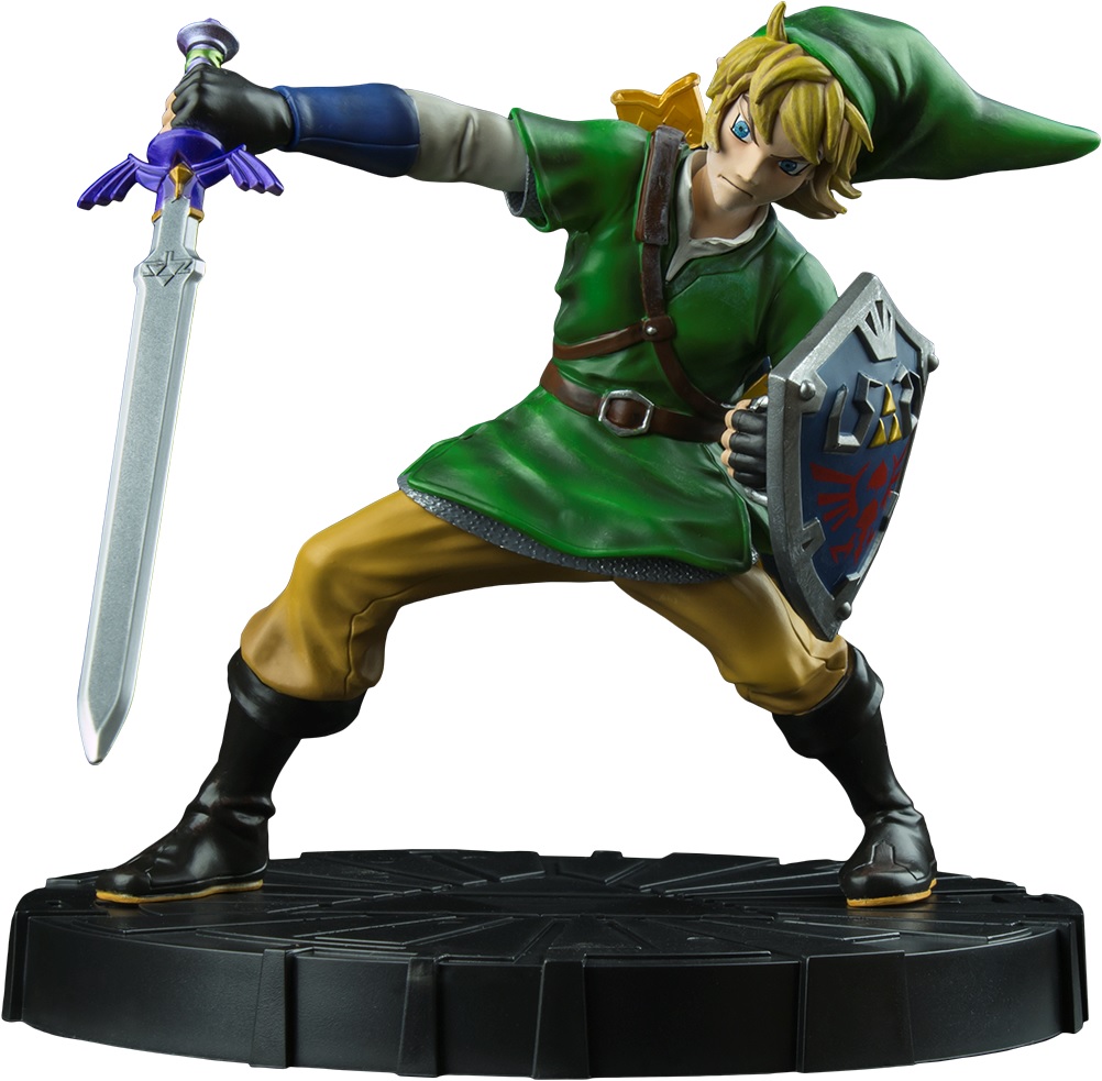 Legend of Zelda Skyward Sword Link in Action Statue PVC 24cm