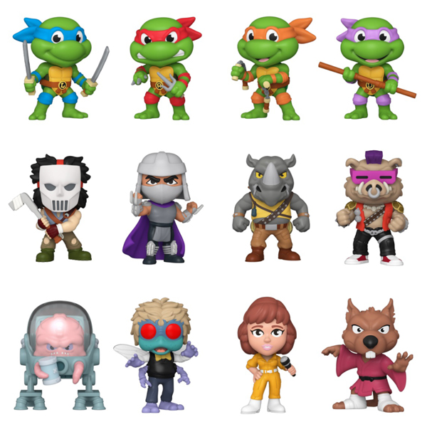 TMNT Tortues Ninja Mystery Minis 12Pcs