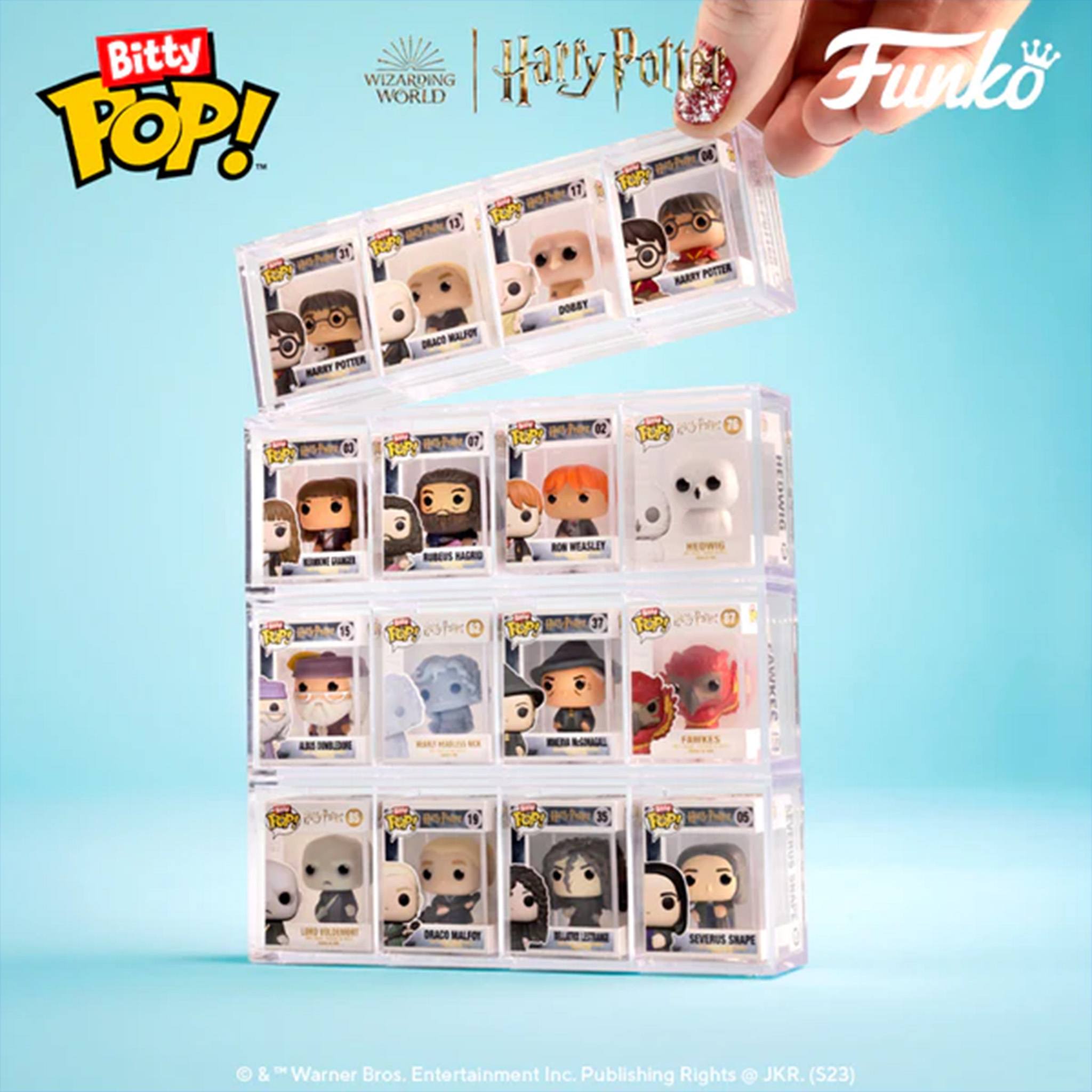 Funko Bitty Pop présentoir 96pcs Disney Star Wars SW Harry Potter DC