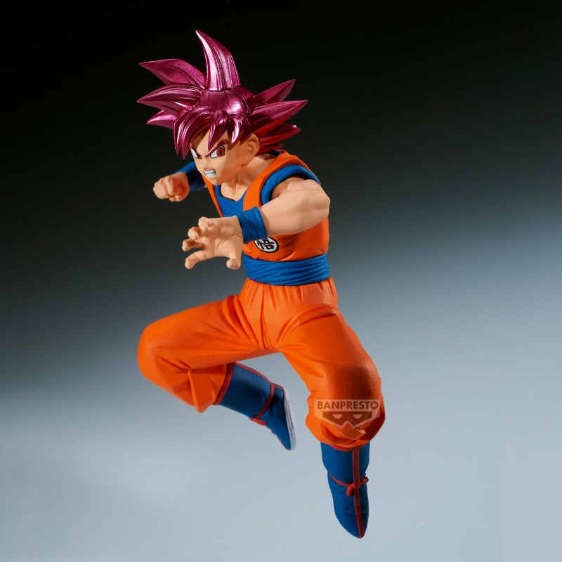 DBZ Dragon Ball Super Match Makers Super Saiyan God Son Goku 12cm w128