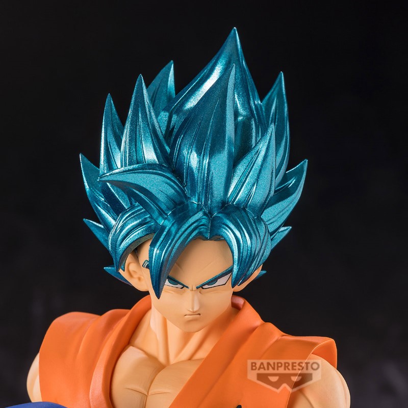 DBZ Dragon Ball Super Blood Of Saiyans Son Goku Blue 18cm W129