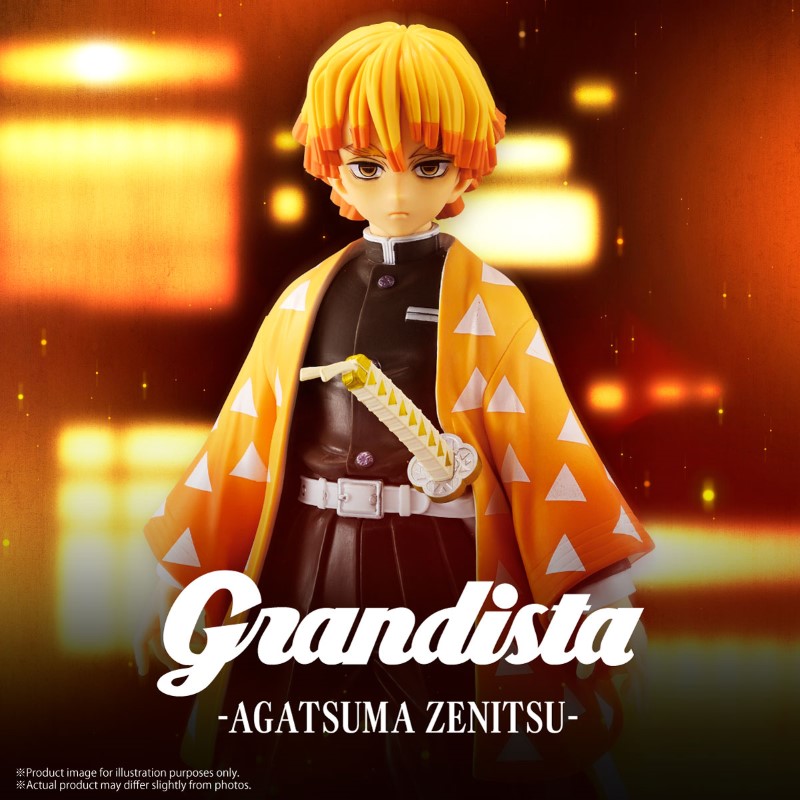 Demon Slayer Kimetsu No Yaiba Grandista Zenitsu II 24cm W129