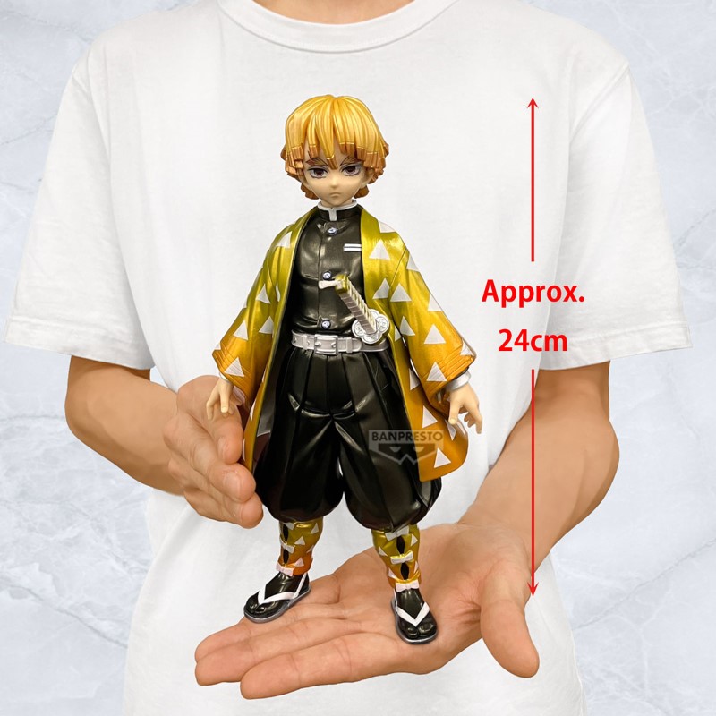 Demon Slayer Kimetsu No Yaiba Grandista Zenitsu II Metallic 24cm W129