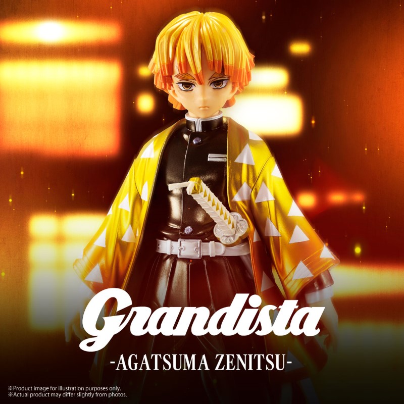 Demon Slayer Kimetsu No Yaiba Grandista Zenitsu II Metallic 24cm W129