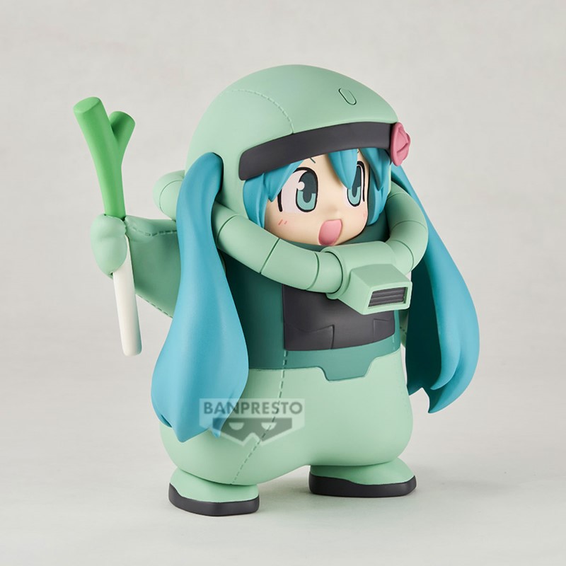 Gundam 45Th X Hatsune Miku Zaku Costume Miku 15cm W131