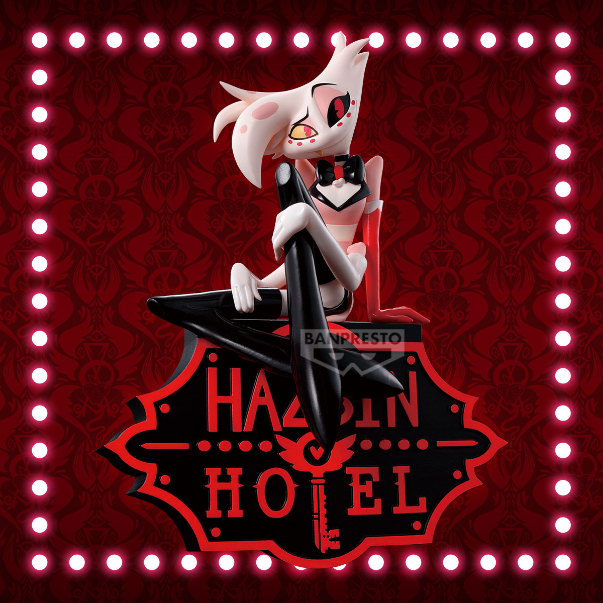 Hazbin Hotel Monitor Top Figure Angel Dust Red 16cm W132