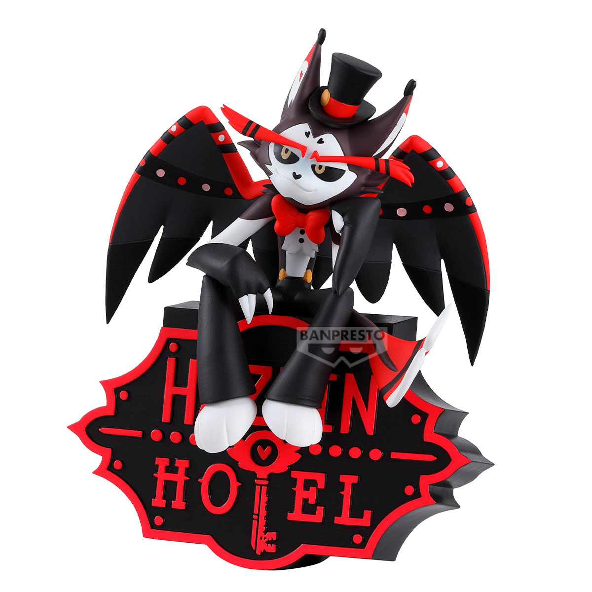 Hazbin Hotel Monitor Top Figure Husk Red 15cm W132