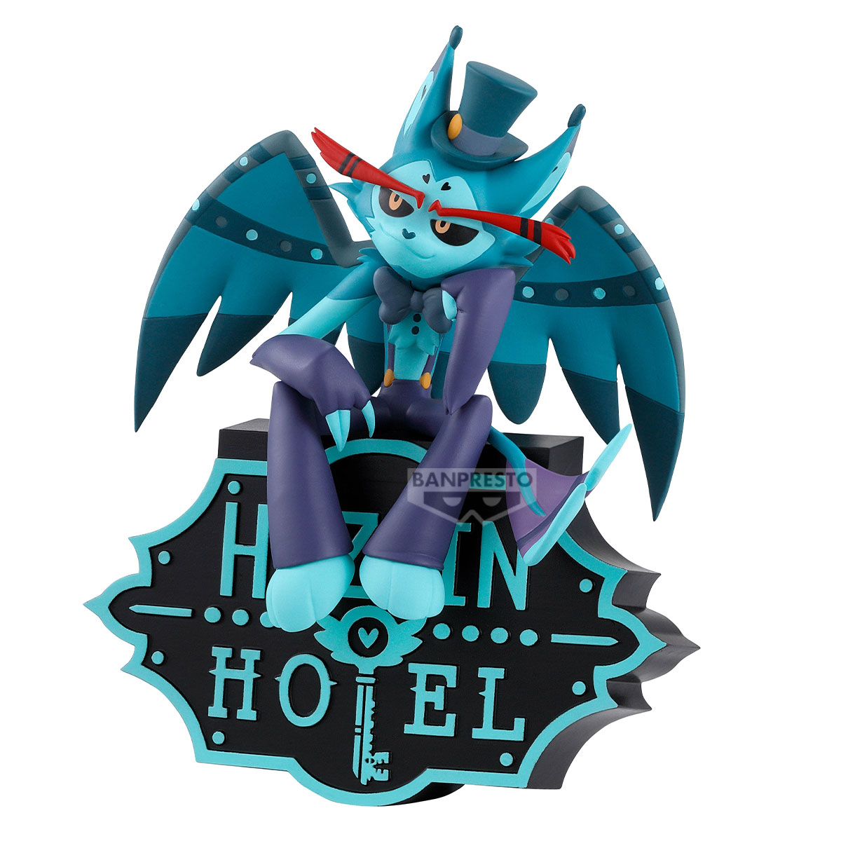 Hazbin Hotel Monitor Top Figure Husk Blue 15cm W132