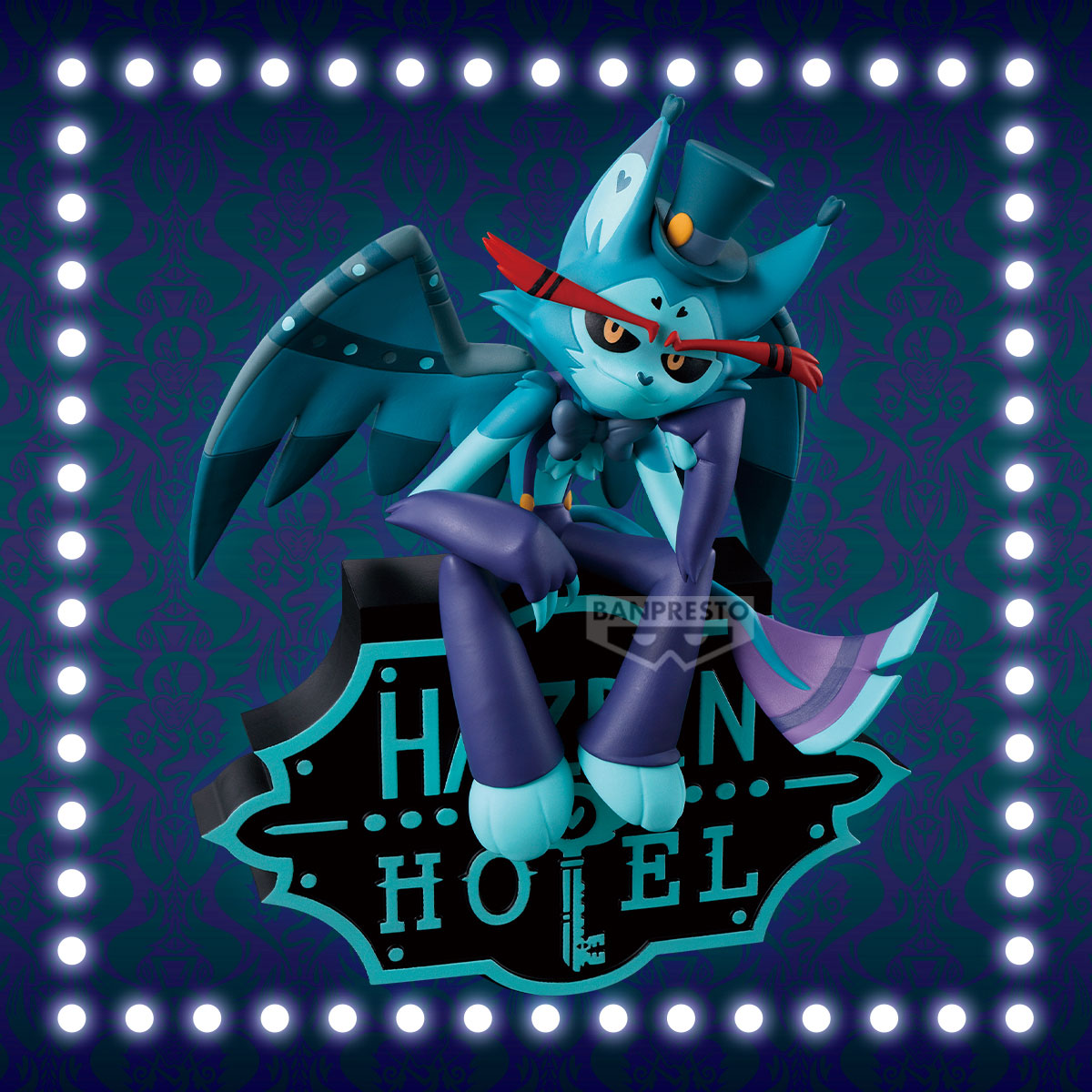 Hazbin Hotel Monitor Top Figure Husk Blue 15cm W132