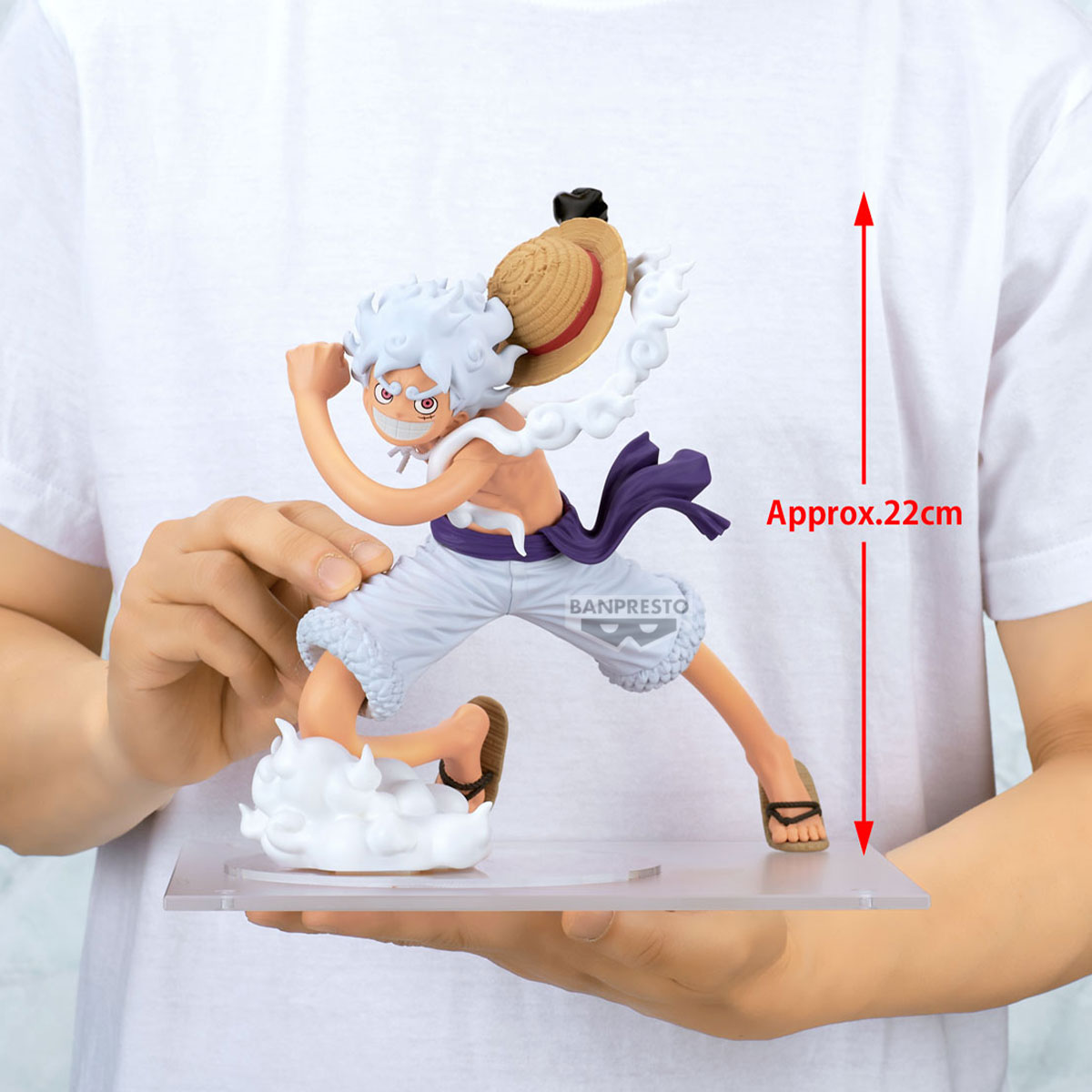 One Piece Grandista Monkey D.Luffy Gear5 II 22cm W132