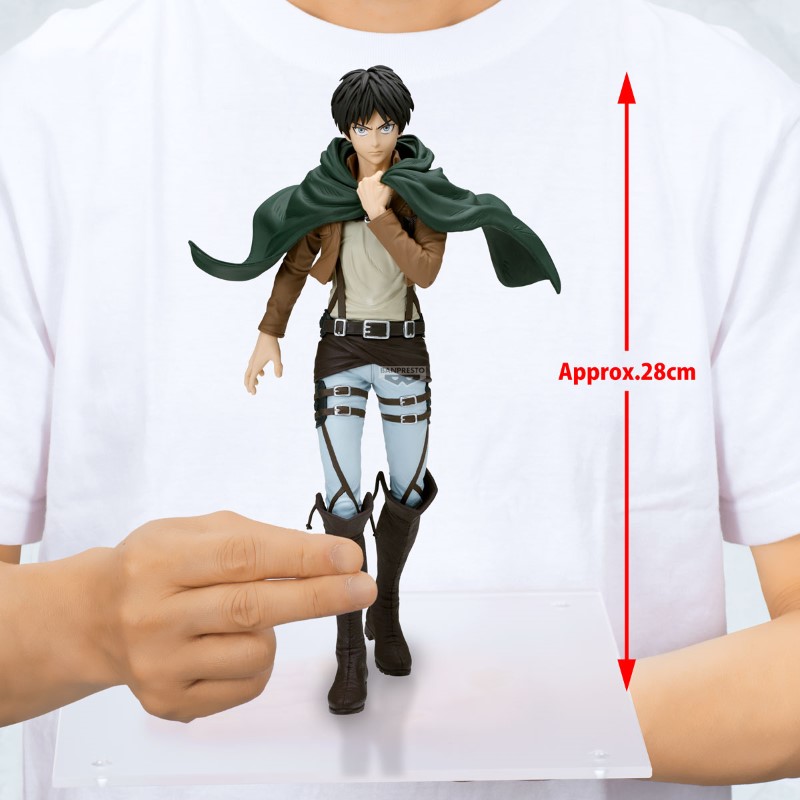 Attaque des Titans Grandista Eren Yeager 28cm W133