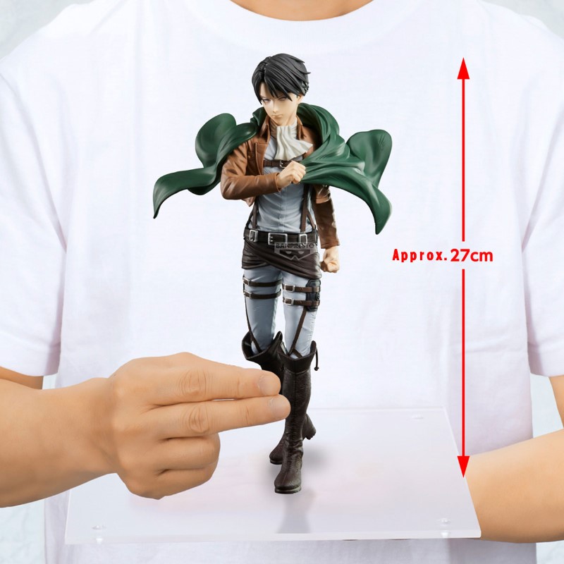 Attaque des Titans Grandista Levi 27cm W133