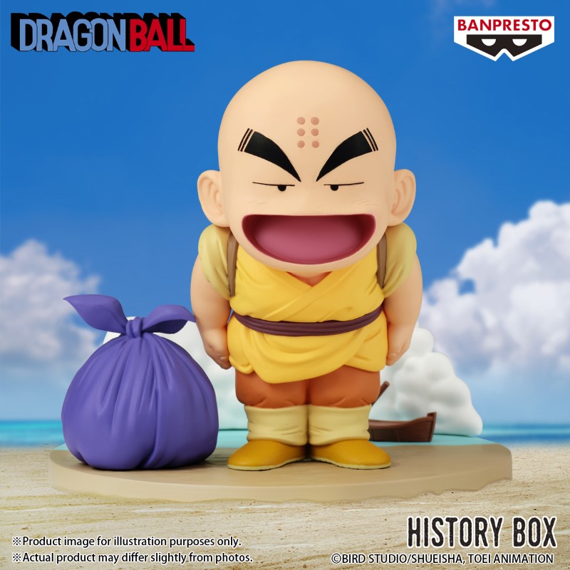 DBZ Dragon Ball History Box Krillin 10cm W133