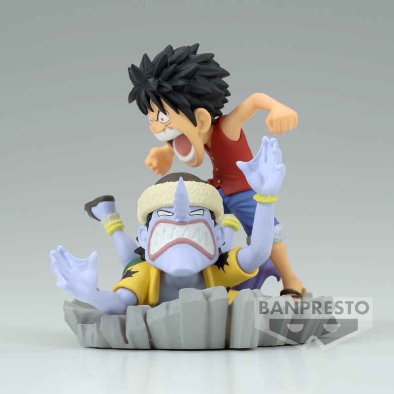One Piece WCF Log Stories Monkey D Luffy Vs Arlong 7cm W114