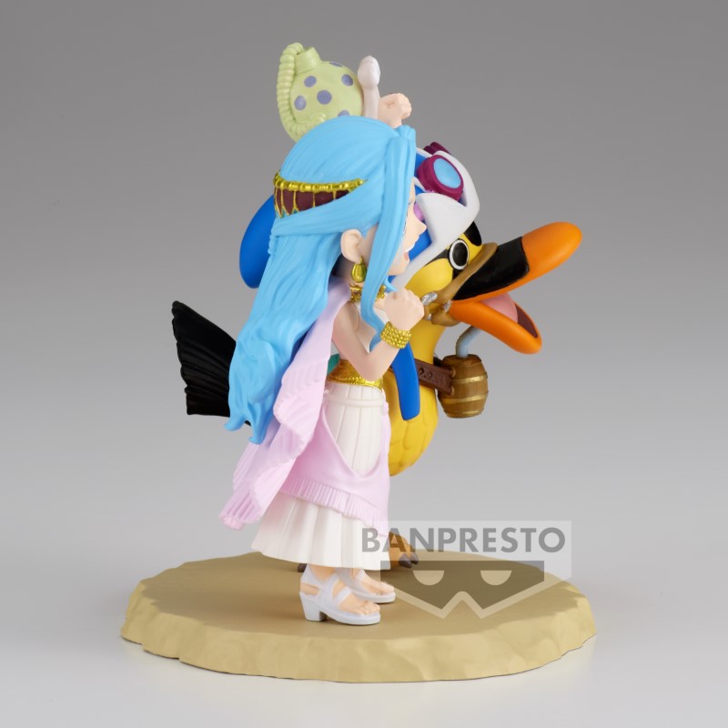 One Piece Wcf Log Stories Nefeltari Vivi & Karoo 7cm W118