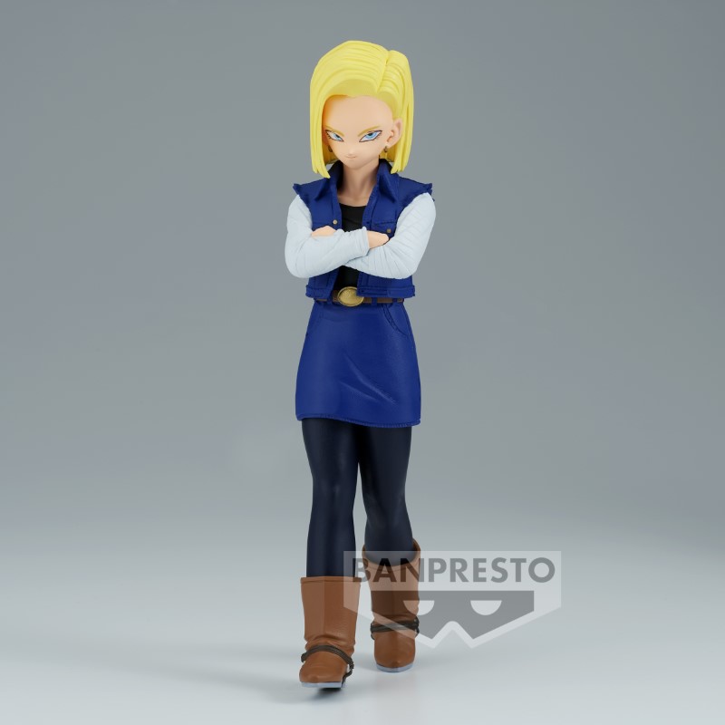 DBZ Dragon Ball Z Solid Edge Works Android 18 17cm W119