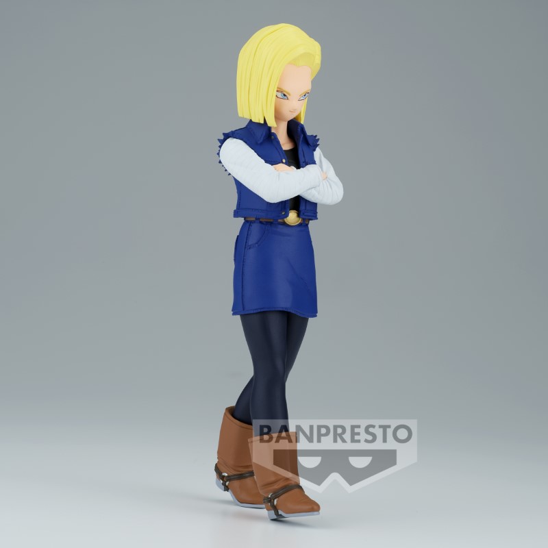 DBZ Dragon Ball Z Solid Edge Works Android 18 17cm W119