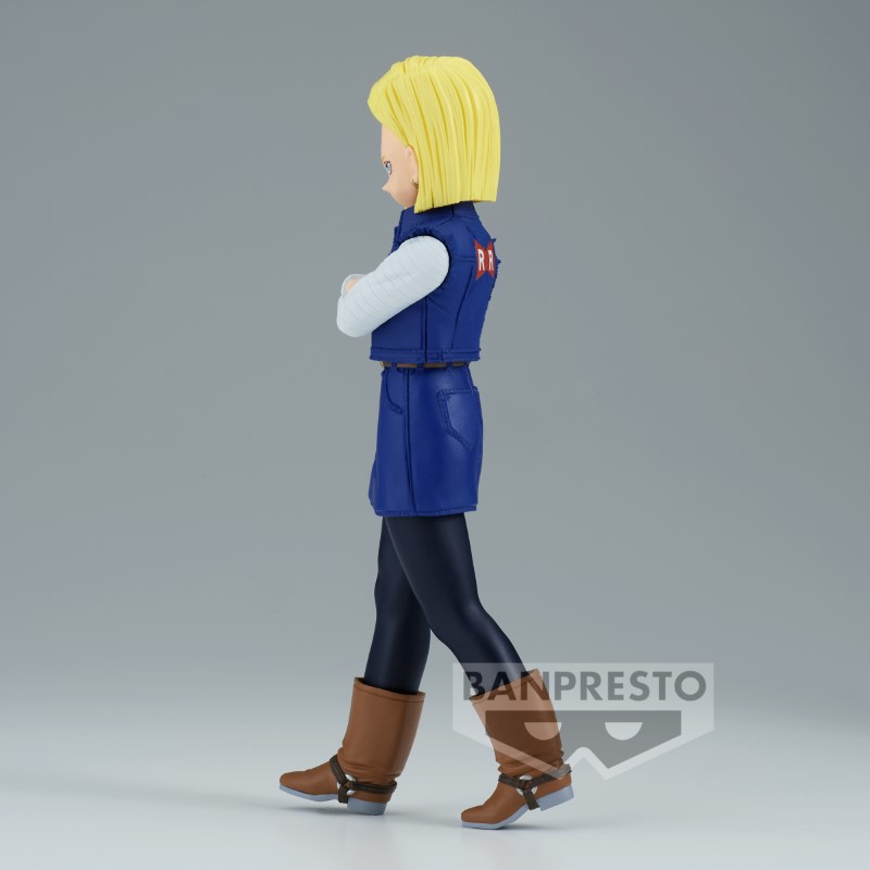 DBZ Dragon Ball Z Solid Edge Works Android 18 17cm W119