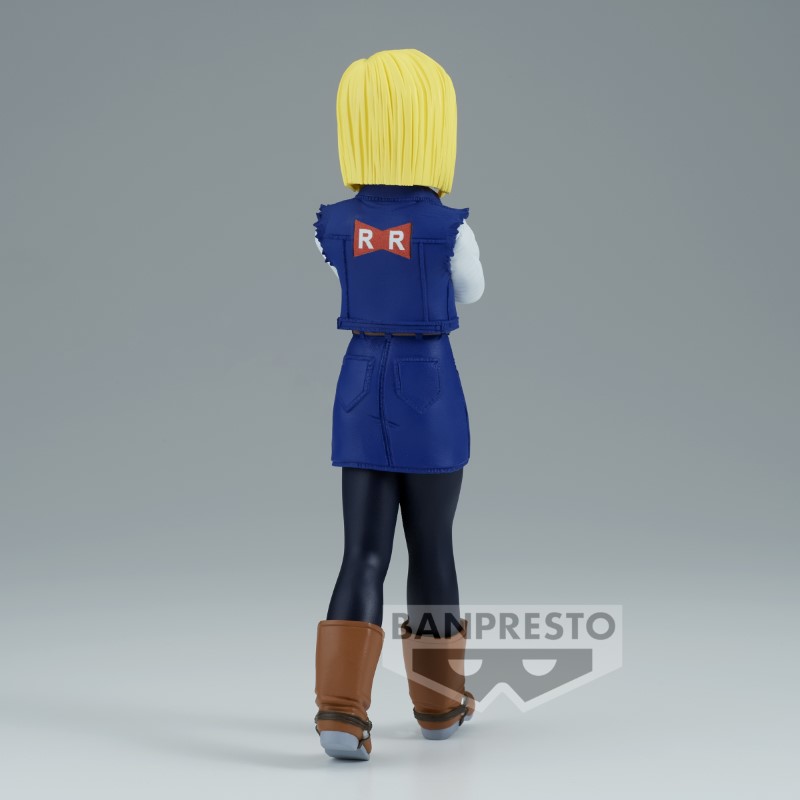 DBZ Dragon Ball Z Solid Edge Works Android 18 17cm W119